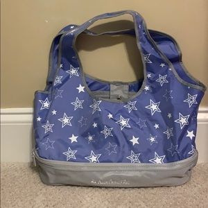 American Girl Doll Tote Carrier Purple with Stars
